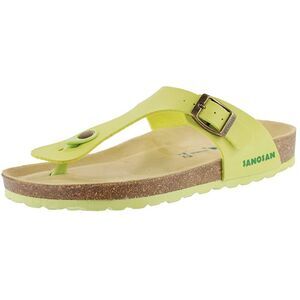 Sanosan Womens/Ladies Geneve Sano Sandals / Lime/Brown